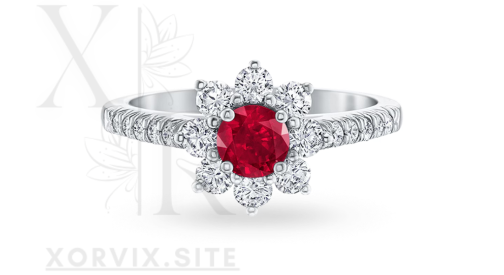 Harry Winston 18K Ruby Ring